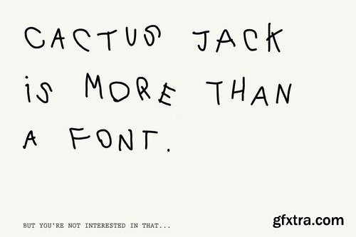 Cactus Jack Font