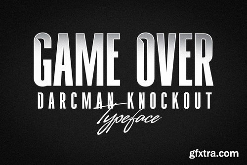 DARCMAN KNOCKOUT Font