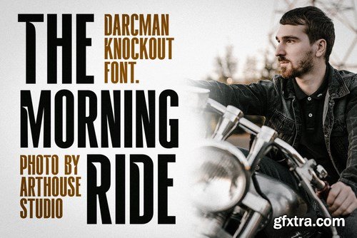 DARCMAN KNOCKOUT Font