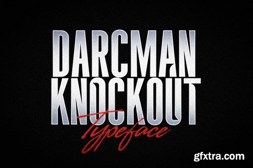 DARCMAN KNOCKOUT Font