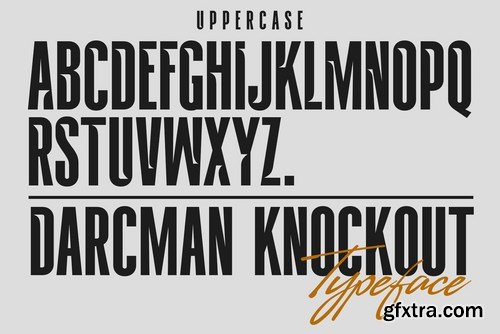 DARCMAN KNOCKOUT Font