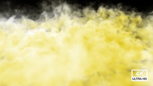 Videohive - Huge Yellow Color Smoke - 35542389 - 35542389