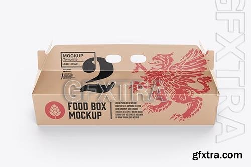 Food Kraft Box Mockup AWRV5Z5