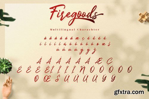 Firegoods - Handwritten Script Font