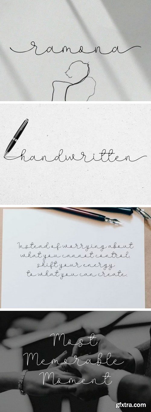 Ramona Handwritten Font