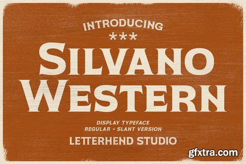 Silvano Western Font