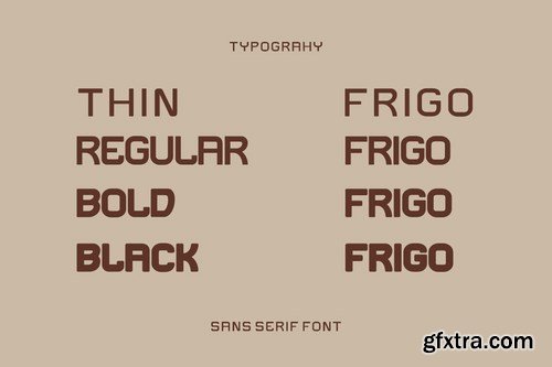 Frigo Font