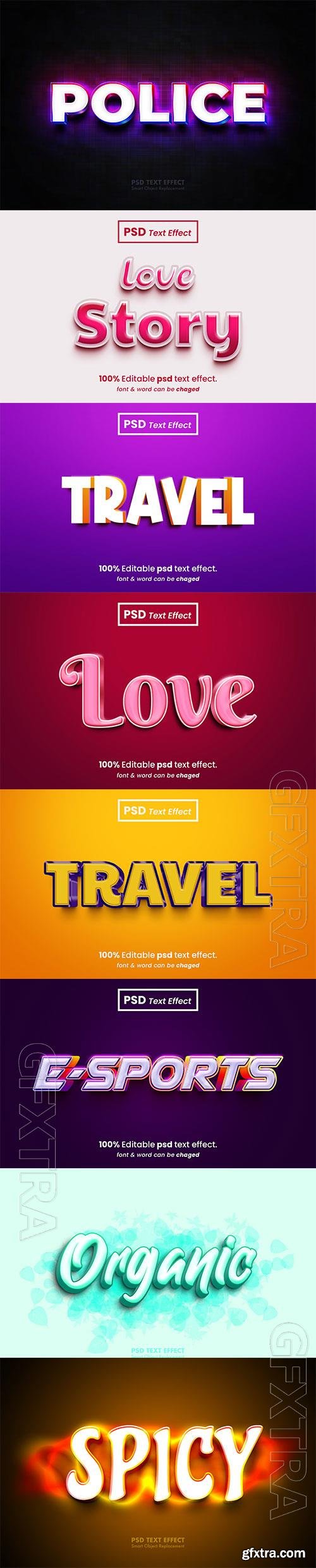 Psd text effect set vol 50