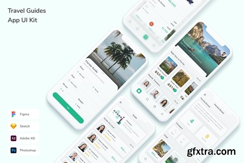 Travel Guides App UI Kit