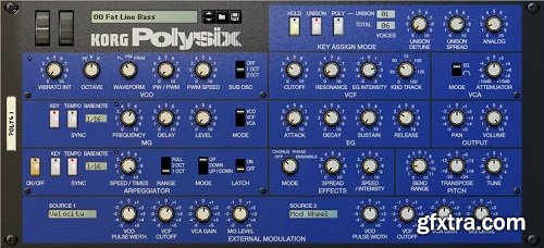 Reason RE Korg Polysix v1.0.6