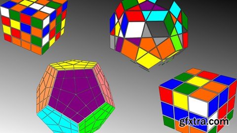 Rubik\'s cube and Megaminx for beginners