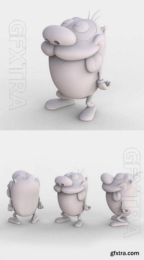 Stimpy 3D-Print