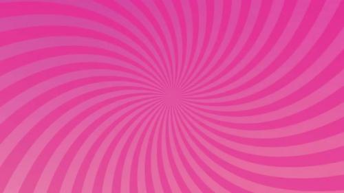 Videohive - Stripes rotating and moving against pink background - 35624248 - 35624248