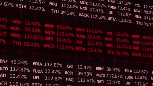 Videohive - Stock market data processing against black background - 35624269 - 35624269