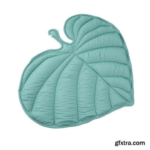 Leaf Play Mat Mint Green by Nofred