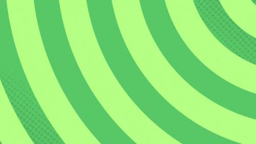 Videohive - Circles forming in hypnotic motion against green background - 35624323 - 35624323