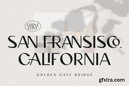 Grove - Modern Ligature Sans Serif