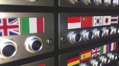 Videohive - Jack Plug with Flag of South Korea - 35637575 - 35637575