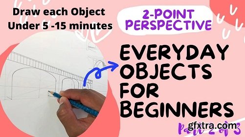 Perspective Drawing Made Simple for Beginners- 2 Point Perspective - Part 2 of 3