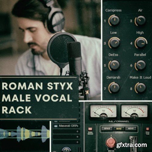 OnlineMasterClass Roman Styx Male Vocal Rack For Waves StudioRack