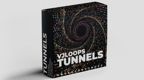 Videohive - VJ LOOPS Tunnels Collection - 35621292 - 35621292