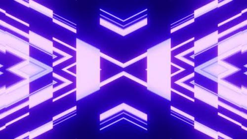 Videohive - Blue Rave Neon Vj Loop Background Party HD - 35621548 - 35621548