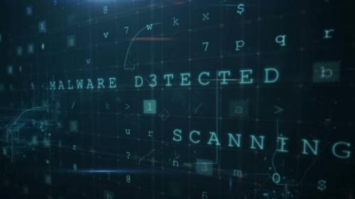 Videohive - Infiltrating the cyber security lock 4k - 35623218 - 35623218