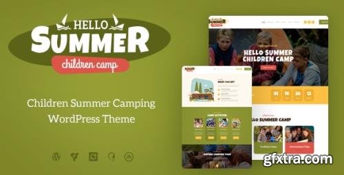 ThemeForest - Hello Summer v1.0.7 - A Children Holiday Camp WordPress Theme - 21163971