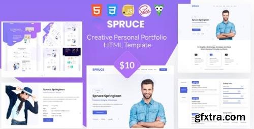 ThemeForest - Spruce v1.0 - Personal Portfolio and vCard Template - 29160561