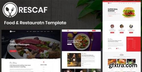 ThemeForest - Rescaf v1.2 - Food Restaurant Template - 23998222