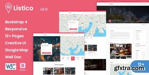 ThemeForest - Listico v2.1 - Listing & Directory HTML Template - 24098811