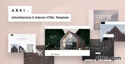 ThemeForest - Arki v1.0 - Architecture HTML Template - 33361228