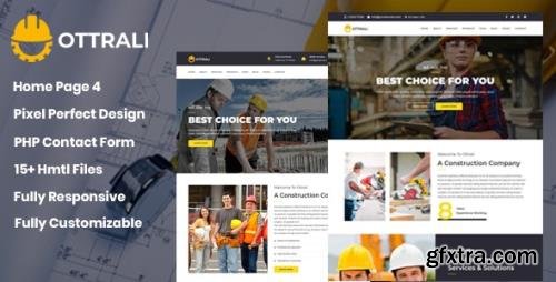 ThemeForest - Ottrali v1.0 - Construction Business Template - 22344105