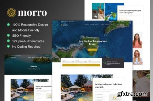 ThemeForest - Morro v1.0.0 - Hotel & Resort Elementor Template Kit - 35542004