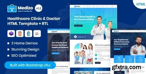 ThemeForest - Medizo v1.2 - Healthcare Clinic & Doctor HTML Template - 28846622