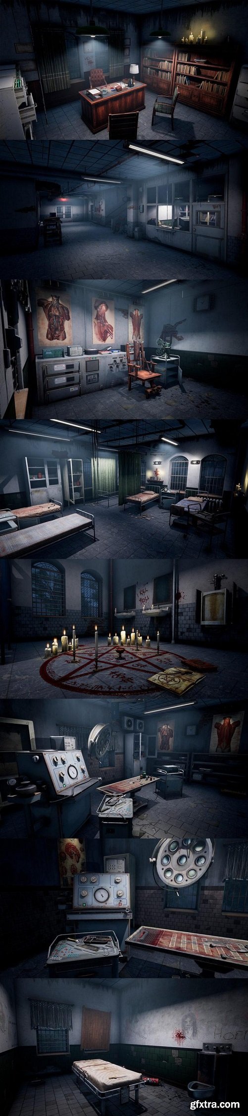 Unreal Engine – Abandoned Psychiatric Hospita