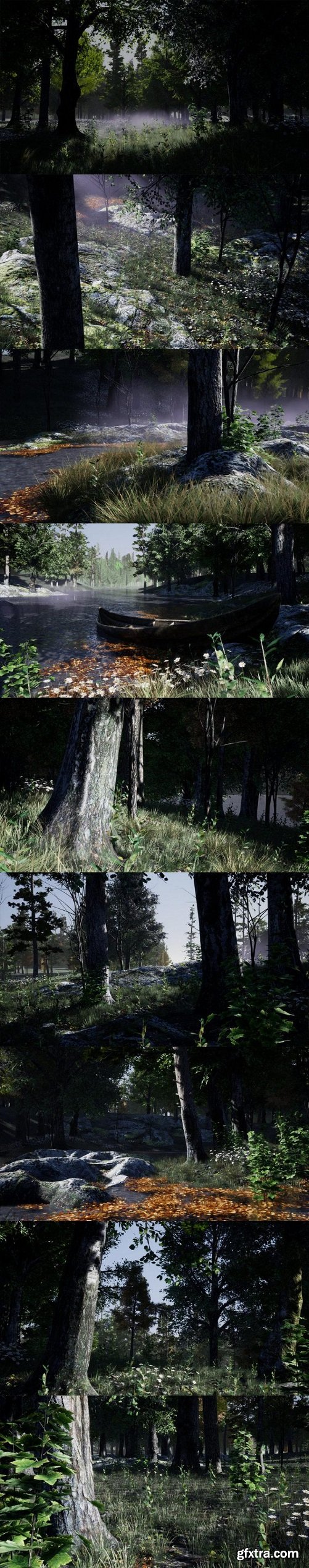 Unreal Engine – Shady Forest