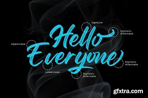 Regular Brush-Elegant Brush Font