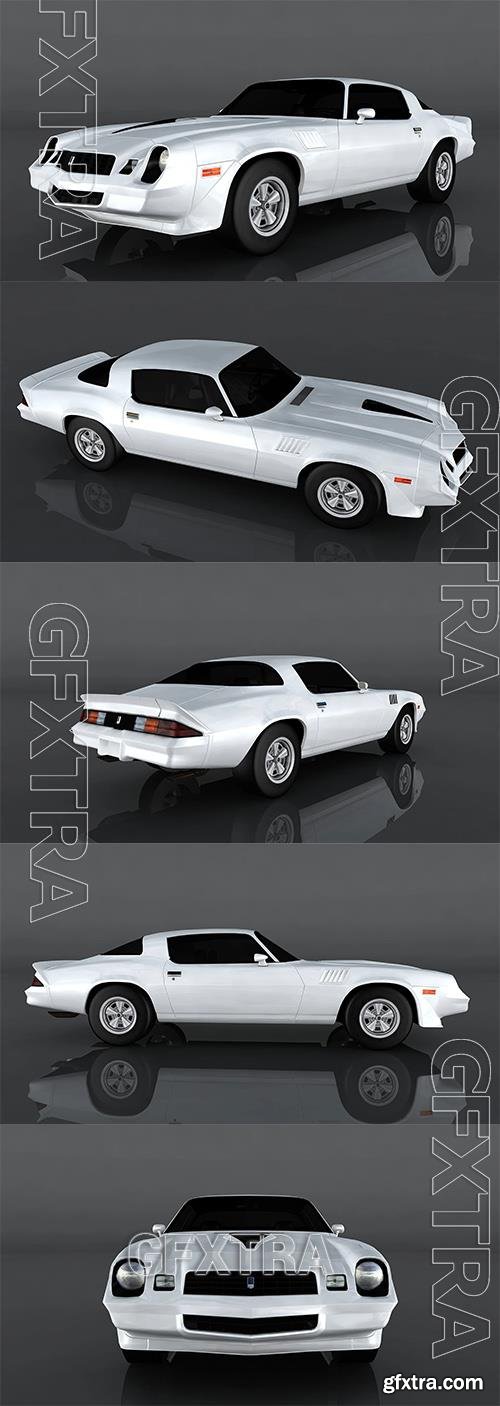 1979 Chevrolet Camaro Z28 3D Model o92991