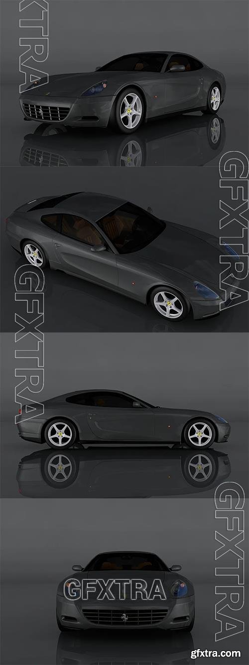 2004 Ferrari 612 Scaglietti 3d model Model o175672