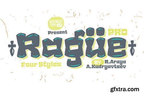 Rague Pro Font Family - 4 Fonts