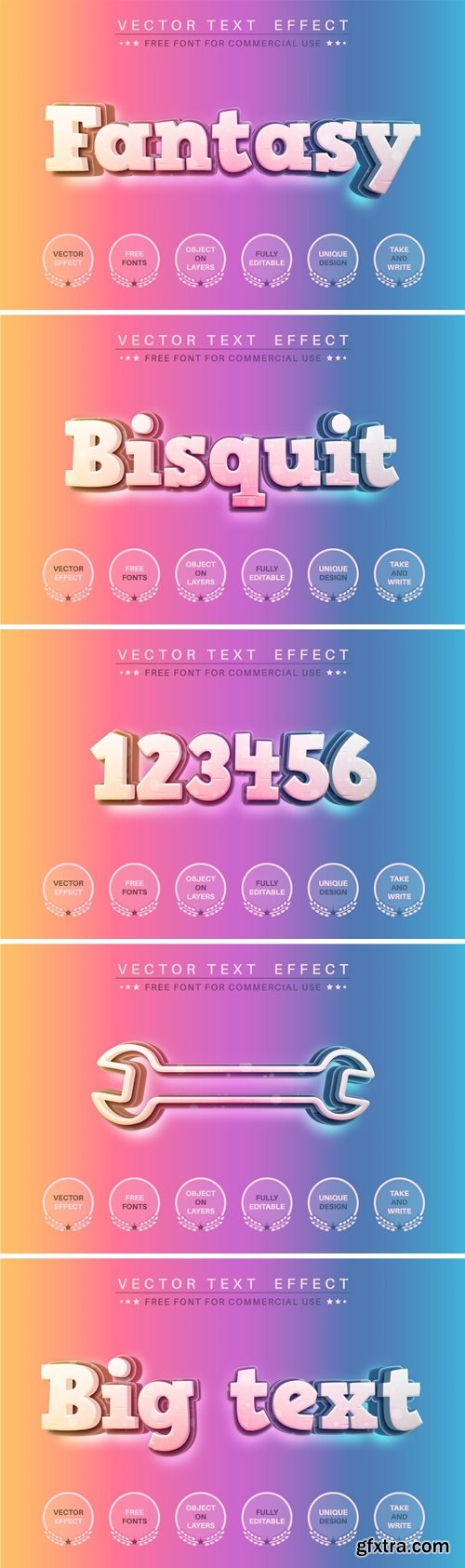 Fantasy - Editable Text Effect, Font Style