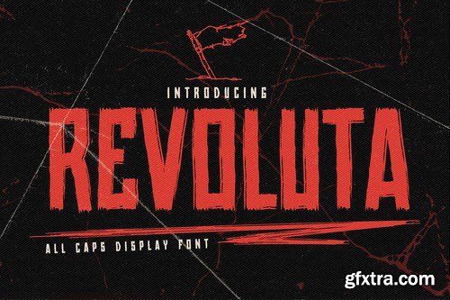 REVOLUTA - All Caps Display Font