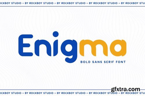 Enigma - Logo Font