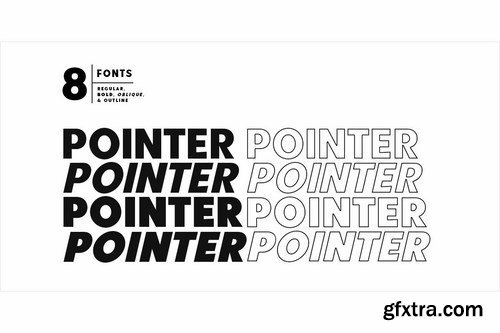 Point Panther (8 BOLD FONTS) 4065146