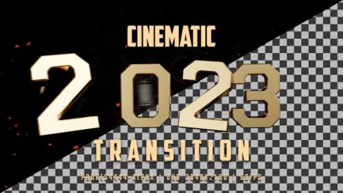 Videohive - 2023 transition | UHD | 60fps - 35602597 - 35602597