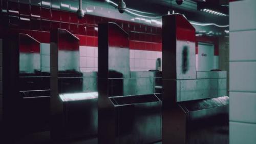 Videohive - Empty Train Station During the Covid19 Pandemic - 35579813 - 35579813
