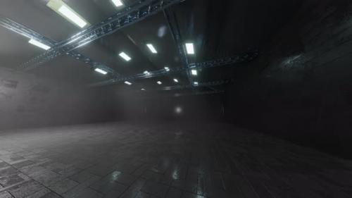 Videohive - 3D rendered animation of empty industrial facility - 35581708 - 35581708