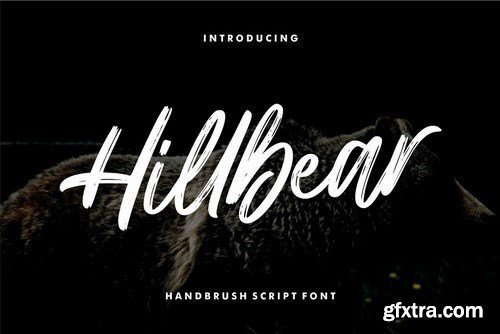 Hillbear - Handbrush Script Font 4271636