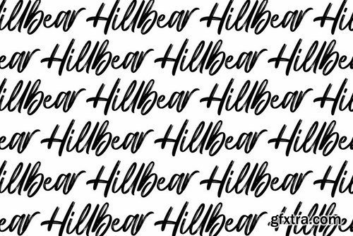 Hillbear - Handbrush Script Font 4271636